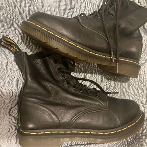 Dr. Martens Black Leather Boots